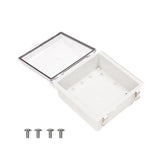 Boxco P - Series 8.27 x 8.27 x 3.94 Inches(210 x 210 x 100mm) Plastic Enclosure, IP67, IK08, PC, Transparent Cover, Molded Hinge and Latch Type - BC-CTP-212110 - powersupplymall.com