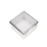Boxco P - Series 8.27 x 8.27 x 5.12 Inches(210 x 210 x 130mm) Plastic Enclosure, IP67, IK08, PC, Transparent Cover, Molded Hinge and Latch Type - BC-CTP-212113 - powersupplymall.com