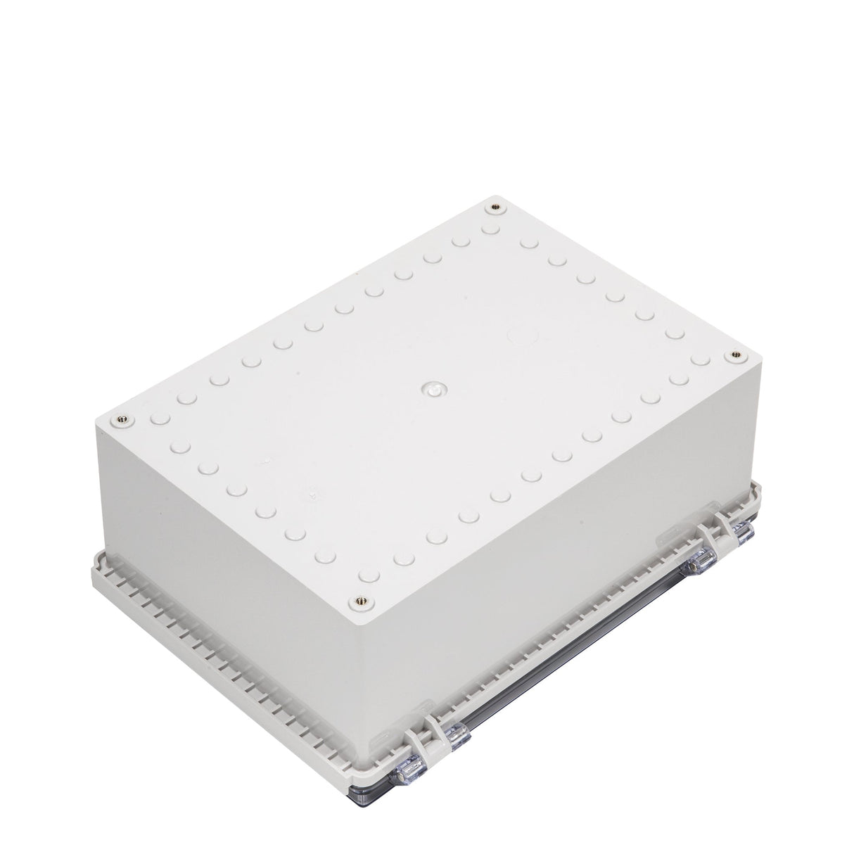 Boxco P - Series 9.84 x 13.78 x 5.91 Inches(250 x 350 x 150mm) Plastic Enclosure, IP67, IK08, ABS, Transparent Cover, Molded Hinge and Latch Type - BC-ATP-253515 - powersupplymall.com