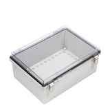 Boxco P - Series 9.84 x 13.78 x 5.91 Inches(250 x 350 x 150mm) Plastic Enclosure, IP67, IK08, PC, Transparent Cover, Molded Hinge and Latch Type - BC-CTP-253515 - powersupplymall.com