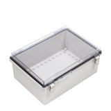 Boxco P - Series 9.84 x 13.78 x 5.91 Inches(250 x 350 x 150mm) Plastic Enclosure, IP67, IK08, PC, Transparent Cover, Molded Hinge and Latch Type - BC - CTP - 253515 - powersupplymall.com