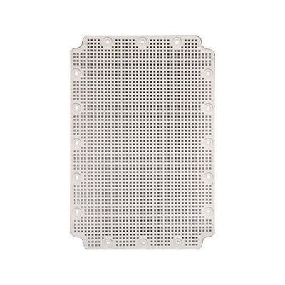 Boxco Plastic Mounting Plate, Grid Type, Q Series Only, 2030G