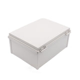 Boxco Q - Series 11.81 x 15.75 x 7.09 Inches(300 x 400 x 180mm) Plastic Enclosure, IP67, IK08, PC, Grey Cover, Plastic Hinge and Latch Type - BC-CGQ-304018 - powersupplymall.com