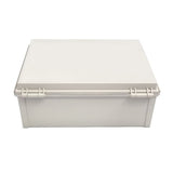 Boxco Q - Series 5.91 x 5.91 x 3.54 Inches(150 x 150 x 90mm) Plastic Enclosure, IP67, IK08, ABS, Transparent Cover, Plastic Hinge and Latch Type - BC - ATQ - 151509 - powersupplymall.com