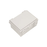 Boxco Q - Series 6.30 x 8.27 x 3.94 Inches(160 x 210 x 100mm) Plastic Enclosure, IP67, IK08, ABS, Grey Cover, Hinge Type with Plate - BC-AGQ-162110G - powersupplymall.com