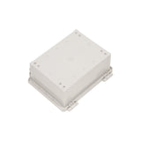 Boxco Q - Series 6.30 x 8.27 x 3.94 Inches(160 x 210 x 100mm) Plastic Enclosure, IP67, IK08, ABS, Grey Cover, Hinge Type with Plate - BC-AGQ-162110G - powersupplymall.com