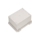 Boxco Q - Series 6.30 x 8.27 x 5.12 Inches(160 x 210 x 130mm) Plastic Enclosure, IP67, IK08, ABS, Grey Cover, Hinge Type with Plate - BC-AGQ-162113G - powersupplymall.com