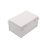 Boxco Q - Series 7.87 x 11.81 x 5.51 Inches(200 x 300 x 140mm) Plastic Enclosure, IP67, IK08, ABS, Grey Cover, Hinge Type with Plate - BC-AGQ-203014G - powersupplymall.com