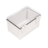 Boxco Q - Series 7.87 x 11.81 x 7.09 Inches(200 x 300 x 180mm) Plastic Enclosure, IP67, IK08, ABS, Transparent Cover, Plastic Hinge and Latch Type - BC-ATQ-203018 - powersupplymall.com