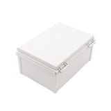 Boxco Q - Series 9.84 x 9.84 x 6.30 Inches(250 x 250 x 160mm) Plastic Enclosure, IP67, IK08, ABS, Grey Cover, Hinge Type with Plate - BC-AGQ-253516G - powersupplymall.com