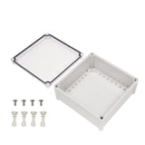 Boxco S - Series 11.02 x 11.02 x 5.12 Inches(280x280x130mm) Plastic Enclosure, IP67, IK08, ABS, Transparent Cover, Screw Type - BC - ATS - 282813 - powersupplymall.com