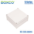 Boxco S - Series 11.02 x 11.02 x 5.12 Inches(280x280x130mm) Plastic Enclosure, IP67, IK08, PC, Grey Cover, Screw Type - BC-CGS-282813 - powersupplymall.com