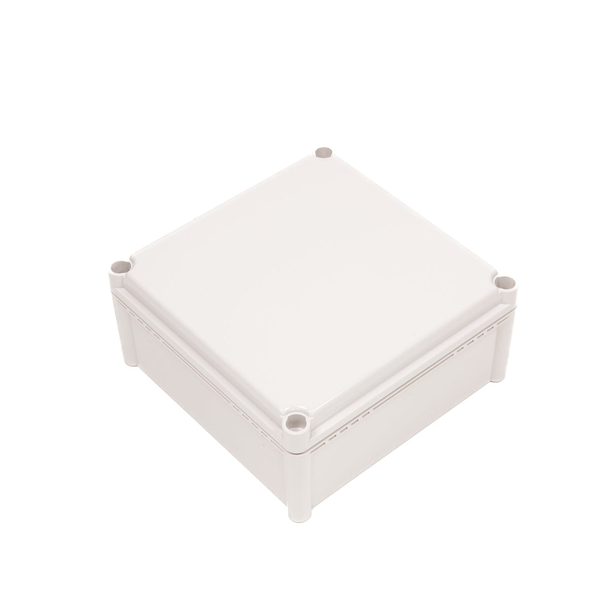 Boxco S - Series 11.02 x 11.02 x 5.12 Inches(280x280x130mm) Plastic Enclosure, IP67, IK08, PC, Grey Cover, Screw Type - BC-CGS-282813 - powersupplymall.com