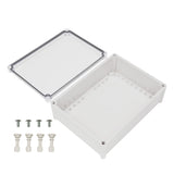 Boxco S - Series 11.02 x 14.96 x 5.12 Inches(280x380x130mm) Plastic Enclosure, IP67, IK08, ABS, Transparent Cover, Screw Type - BC - ATS - 283813 - powersupplymall.com