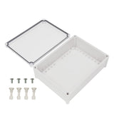 Boxco S - Series 11.02 x 14.96 x 5.12 Inches(280x380x130mm) Plastic Enclosure, IP67, IK08, ABS, Transparent Cover, Screw Type - BC-ATS-283813 - powersupplymall.com