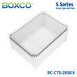 Boxco S - Series 11.02 x 14.96 x 7.09 Inches(280x380x180mm) Plastic Enclosure, IP67, IK08, PC, Transparent Cover, Screw Type - BC-CTS-283818 - powersupplymall.com