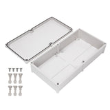 Boxco S - Series 11.02 x 22.05 x 5.12 Inches(280x560x130mm) Plastic Enclosure, IP67, IK08, ABS, Grey Cover, Screw Type - BC-AGS-285613 - powersupplymall.com