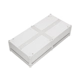 Boxco S - Series 11.02 x 22.05 x 5.12 Inches(280x560x130mm) Plastic Enclosure, IP67, IK08, ABS, Grey Cover, Screw Type - BC-AGS-285613 - powersupplymall.com