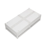 Boxco S - Series 11.02 x 22.05 x 5.12 Inches(280x560x130mm) Plastic Enclosure, IP67, IK08, PC, Grey Cover, Screw Type - BC - CGS - 285613 - powersupplymall.com