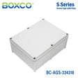 Boxco S - Series 12.99 x 16.93 x 7.09 Inches(330x430x180mm) Plastic Enclosure, IP67, IK08, ABS, Grey Cover, Screw Type - BC-AGS-334318 - powersupplymall.com