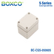 Boxco S - Series 1.97 x 2.56 x 2.17 Inches(50x65x55mm) Plastic Enclosure, IP67, IK08, PC, Grey Cover, Screw Type - BC-CGS-050605 - powersupplymall.com