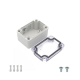 Boxco S - Series 2.56 x 3.74 x 2.17 Inches(65x95x55mm) Plastic Enclosure, IP67, IK08, PC, Transparent Cover, Screw Type - BC-CTS-060905 - powersupplymall.com