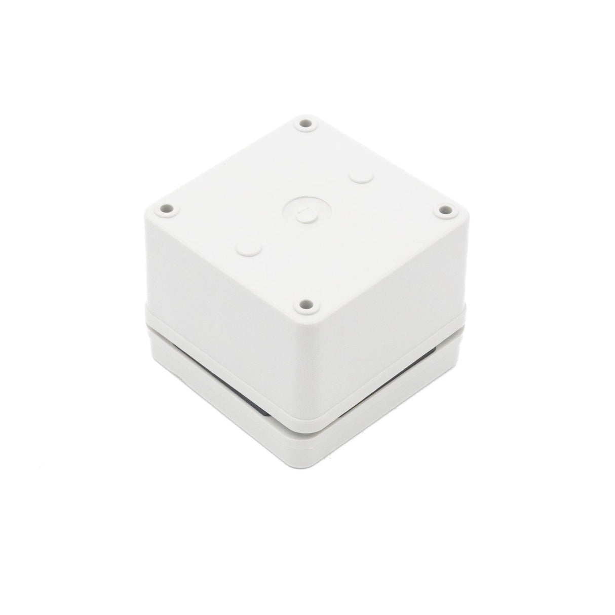 Boxco S - Series 3.15 x 3.15 x 2.36 Inches(80x80x60mm) Plastic Enclosure, IP67, IK08, ABS, Grey Cover, Screw Type - BC-AGS-080806 - powersupplymall.com