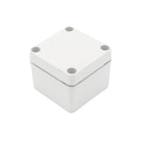 Boxco S - Series 3.15 x 3.15 x 2.36 Inches(80x80x60mm) Plastic Enclosure, IP67, IK08, PC, Grey Cover, Screw Type - BC-CGS-080806 - powersupplymall.com