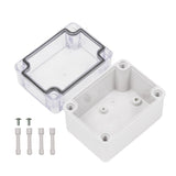 Boxco S - Series 3.15 x 4.33 x 3.35 Inches(80 x 110 x 85mm) Plastic Enclosure, IP67, IK08, ABS, Transparent Cover, Screw Type - BC-ATS-081108-K - powersupplymall.com