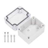 Boxco S - Series 3.15 x 4.33 x 3.35 Inches(80x110x85mm) Plastic Enclosure, IP67, IK08, PC, Transparent Cover, Screw Type - BC - CTS - 081108 - powersupplymall.com