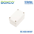 Boxco S - Series 3.15 x 5.12 x 2.76 Inches(80x130x70mm) Plastic Enclosure, IP67, IK08, ABS, Grey Cover, Screw Type - BC-AGS-081307 - powersupplymall.com