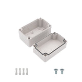 Boxco S - Series 3.15 x 5.12 x 3.35 Inches(80 x 130 x 85mm) Plastic Enclosure, IP67, IK08, ABS, Grey Cover, Screw Type - BC-AGS-081308-K - powersupplymall.com