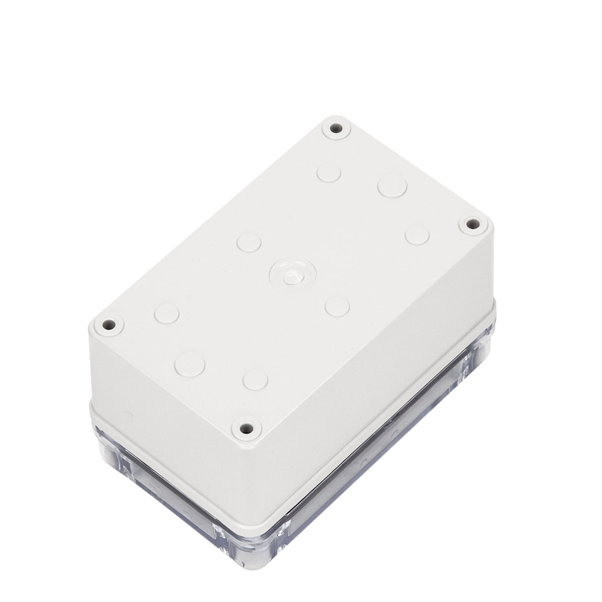 Boxco S - Series 3.15 x 5.12 x 3.35 Inches(80x130x85mm) Plastic Enclosure, IP67, IK08, ABS, Transparent Cover, Screw Type - BC-ATS-081308 - powersupplymall.com