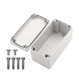 Boxco S - Series 3.15 x 6.3 x 3.35 Inches(80x160x85mm) Plastic Enclosure, IP67, IK08, PC, Grey Cover, Screw Type - BC-CGS-081608 - powersupplymall.com