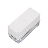 Boxco S - Series 3.15 x 7.09 x 2.76 Inches(80 x 180 x 70mm) Plastic Enclosure, IP67, IK08, PC, Transparent Cover, Screw Type - BC-CTS-081807-K - powersupplymall.com