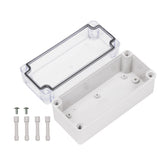 Boxco S - Series 3.15 x 7.09 x 2.76 Inches(80x180x70mm) Plastic Enclosure, IP67, IK08, PC, Transparent Cover, Screw Type - BC-CTS-081807 - powersupplymall.com