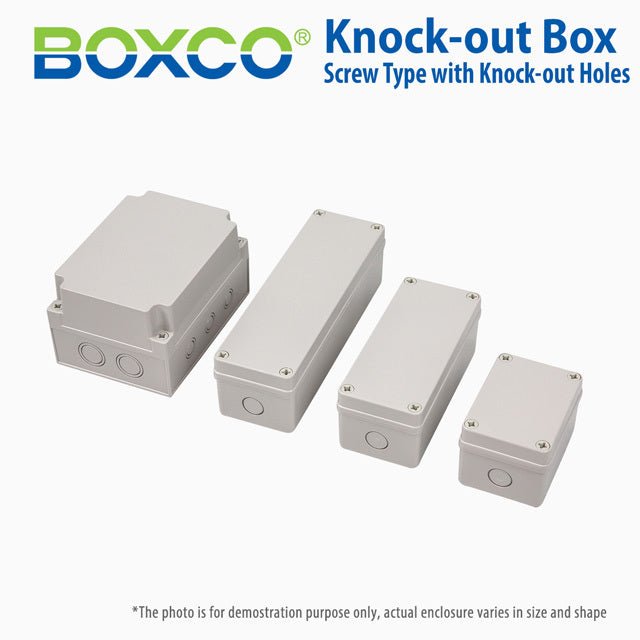 Boxco S - Series 3.15 x 9.84 x 2.76 Inches(80 x 250 x 70mm) Plastic Enclosure, IP67, IK08, ABS, Transparent Cover, Screw Type - BC-ATS-082507-K - powersupplymall.com