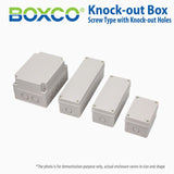 Boxco S - Series 3.15 x 9.84 x 2.76 Inches(80 x 250 x 70mm) Plastic Enclosure, IP67, IK08, ABS, Transparent Cover, Screw Type - BC-ATS-082507-K - powersupplymall.com