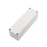 Boxco S - Series 3.15 x 9.84 x 2.76 Inches(80 x 250 x 70mm) Plastic Enclosure, IP67, IK08, PC, Grey Cover, Screw Type - BC-CGS-082507-K - powersupplymall.com