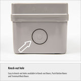 Boxco S - Series 3.15 x 9.84 x 3.35 Inches(80 x 250 x 85mm) Plastic Enclosure, IP67, IK08, PC, Transparent Cover, Screw Type - BC-CTS-082508-K - powersupplymall.com