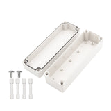 Boxco S - Series 3.15 x 9.84 x 3.35 Inches(80x250x85mm) Plastic Enclosure, IP67, IK08, ABS, Grey Cover, Screw Type - BC-AGS-082508 - powersupplymall.com