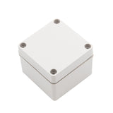 Boxco S - Series 3.94 x 3.94 x 2.95 Inches(100x100x75mm) Plastic Enclosure, IP67, IK08, PC, Grey Cover, Screw Type - BC-CGS-101007 - powersupplymall.com