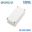 Boxco S - Series 3.94 x 7.87 x 2.76 Inches(100x200x70mm) Plastic Enclosure, IP67, IK08, PC, Grey Cover, Screw Type - BC-CGS-102007 - powersupplymall.com