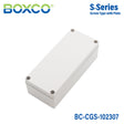 Boxco S - Series 3.94 x 9.06 x 2.76 Inches(100x230x70mm) Plastic Enclosure, IP67, IK08, PC, Grey Cover, Screw Type - BC-CGS-102307 - powersupplymall.com