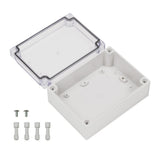 Boxco S - Series 4.92 x 6.89 x 2.95 Inches(125 x 175 x 75mm) Plastic Enclosure, IP67, IK08, ABS, Transparent Cover, Screw Type - BC-ATS-121707-K - powersupplymall.com