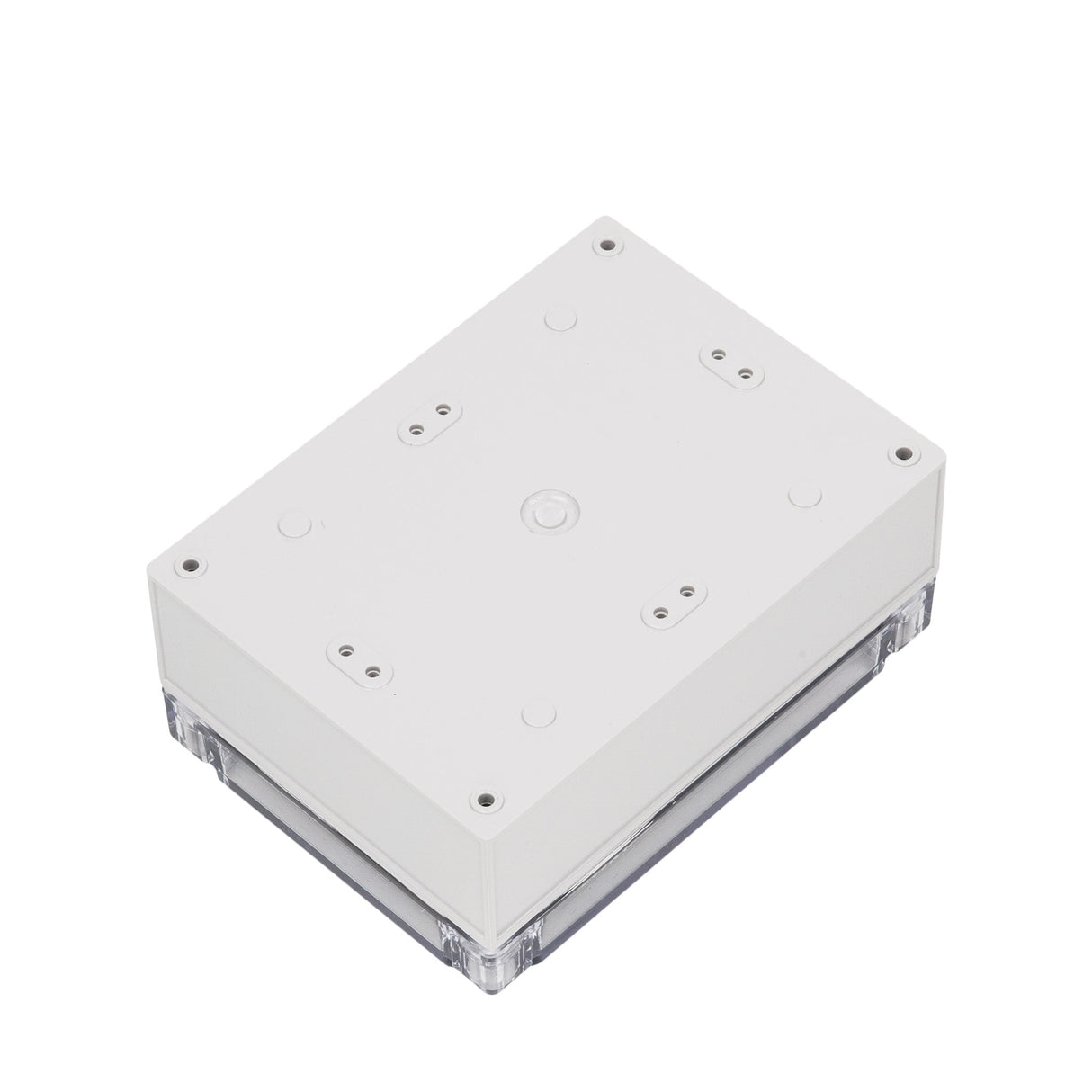 Boxco S - Series 4.92 x 6.89 x 2.95 Inches(125 x 175 x 75mm) Plastic Enclosure, IP67, IK08, ABS, Transparent Cover, Screw Type - BC-ATS-121707-K - powersupplymall.com