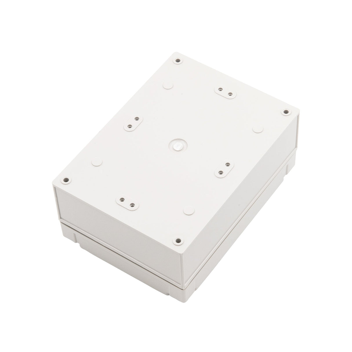 Boxco S - Series 4.92 x 6.89 x 2.95 Inches(125 x 175 x 75mm) Plastic Enclosure, IP67, IK08, PC, Grey Cover, Screw Type - BC-CGS-121707-K - powersupplymall.com