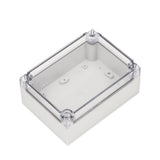 Boxco S - Series 4.92 x 6.89 x 2.95 Inches(125 x 175 x 75mm) Plastic Enclosure, IP67, IK08, PC, Transparent Cover, Screw Type - BC-CTS-121707-K - powersupplymall.com