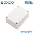 Boxco S - Series 4.92 x 6.89 x 2.95 Inches(125x175x75mm) Plastic Enclosure, IP67, IK08, PC, Grey Cover, Screw Type - BC-CGS-121707 - powersupplymall.com