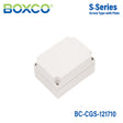 Boxco S - Series 4.92 x 6.89 x 3.94 Inches(125x175x100mm) Plastic Enclosure, IP67, IK08, PC, Grey Cover, Screw Type - BC-CGS-121710 - powersupplymall.com